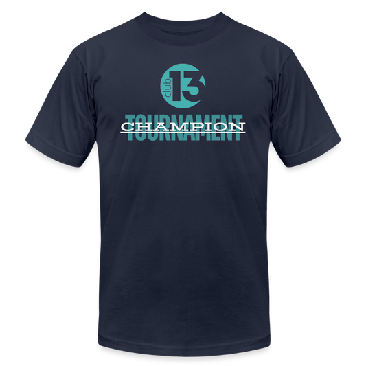 Unisex Jersey T-Shirt by Bella + Canvas - navy